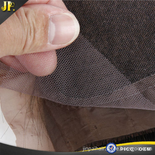 High Quality Human Hair Breathable Brazilian Body Wave Silk Base Closure